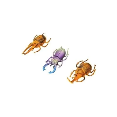 Image of Fun World Enchanted Metallic Set of 3 Beetles Standard