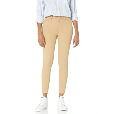 Image of Amazon Essentials Women&#039;s Mid Rise Skinny Jean, Light Camel, 12 Long