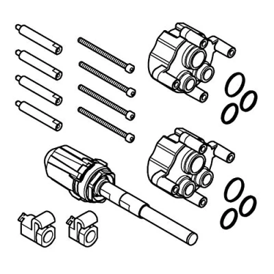 Image of GROHE Rapido Smartbox Universal Extension Set Single Lever Mixers, 50 mm 14057000
