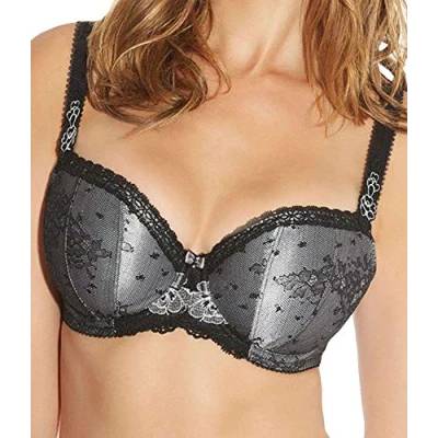 Image of Fantasie Ivana FL9022 WHP Underwired Padded Half Cup Bra Silver (SIR) 32D