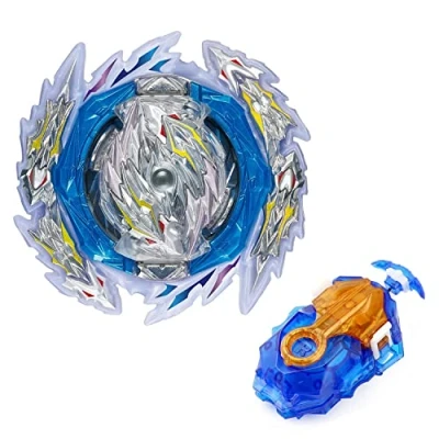 Image of Battling Tops Burst Battle B 189 Guilty Longinus Kr MDS 2 Gyro Toys for Kids with 184 Custom Bey Launcher