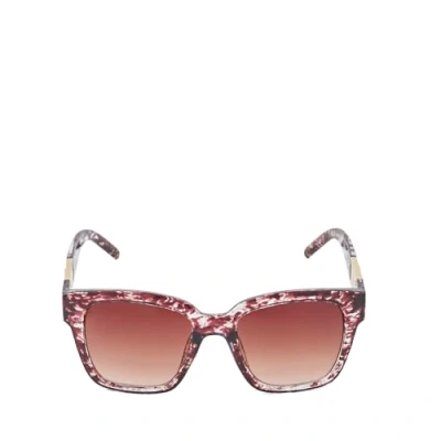 Image of Dune London Womens GENNOA Oversized Monogram Sunglasses Blush One Size