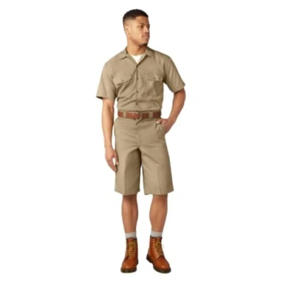 Image of Dickies Men&#039;s 13&quot;MLTI PKT W/SRT Short, Brown (Khaki), W30