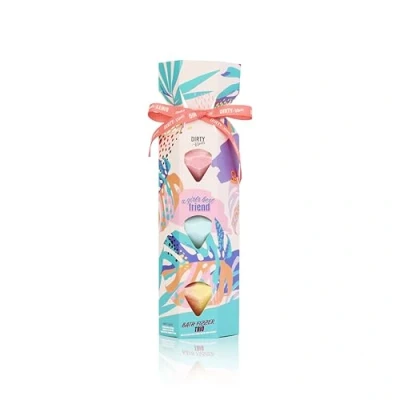 Image of Dirty Works A Girls Best Friend Bath Fizzer Trio