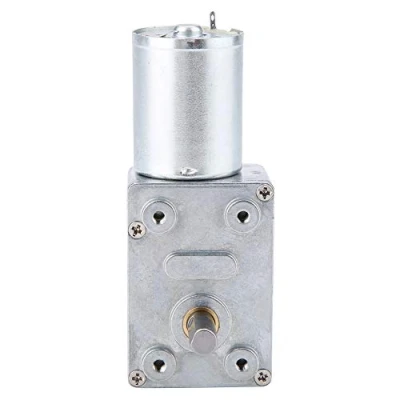 Image of 12V DC Metal Gear Motor, High Torque Turbine Turbo Worm Geared Reduction 2 100RPM