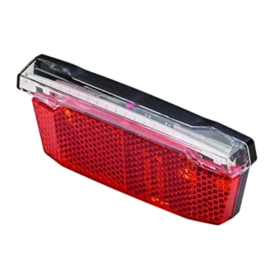 Image of Prophete Unisex Adults Rear Light with COB LED and Brake Function, Red, One Size