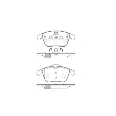 Image of Front Brake Pads Fits: Jaguar XE (316mm Disc) 03/15
