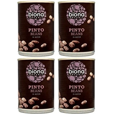 Image of (4 PACK) Biona Organic Pinto Beans 400g 4 PACK BUNDLE