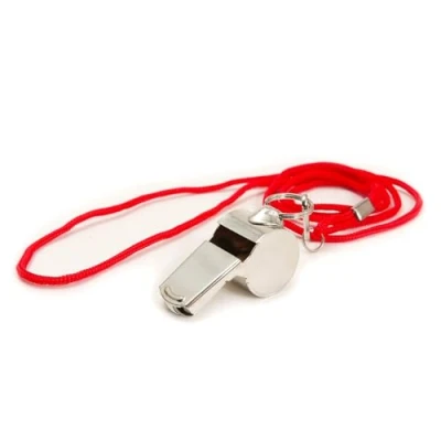 Image of Traditional Metal Whistle Toy Cracker Filler Gift Fillers &amp; Gifts