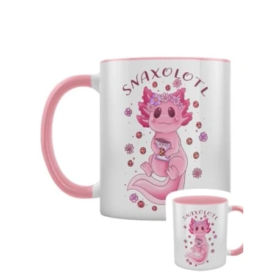 Image of Grindstore Snaxolotl Pink Inner 2 Tone Mug