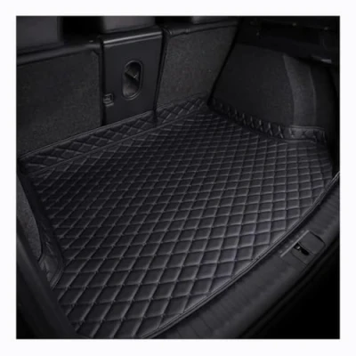 Image of Car Trunk Protector Mat, for BMW X4 2019 2024 Boot Liner Mats Anti Scratch Slip Waterproof Pad Accessories,B Black