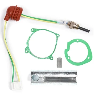 Image of Adifare diesel heater plug kit for eberspacher d2 d4 d4s air 12v 2kw silicon nitride ceramic glow pin with gaskets filter wrench