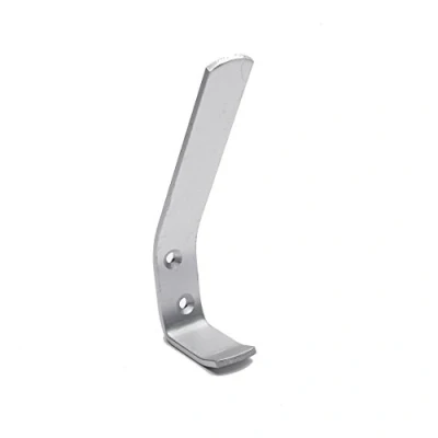 Image of Deals In DIY™ Aluminium Hat and Coat Hook Satin Matte Finish 10 Pack