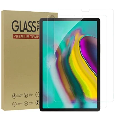 Image of MOBILE STUFF LIMITED [2 Pack] Samsung Galaxy Tab S5e 10.5 inch 2019 Tablet Screen Protector, Anti Scratch, Easy Installation Tempered Glass for SM T720/SM T725