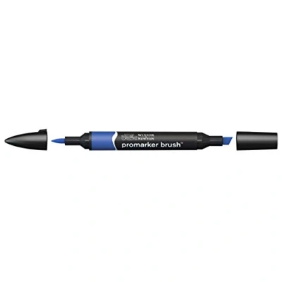 Image of Winsor &amp; Newton BrushMarker Egyptian Blue, Single, 204305