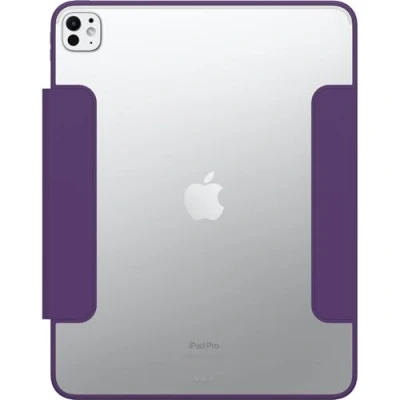 Image of OtterBox Symmetry Folio Case for iPad Pro 13&quot; (2024), Shockproof, Drop proof, Slim Protective Case, Tested to Military Standard, Purple