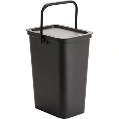 Image of NEW!!!!! Tontarelli 40L Moda Recycling Bin with Locking Handle, Black