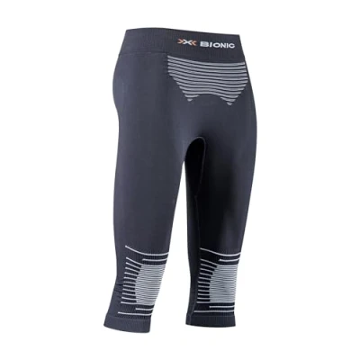 Image of X BIONIC Energizer 4.0 Pants 3/4 Women Baselayer Functional Opal Black/Arctic White, Small