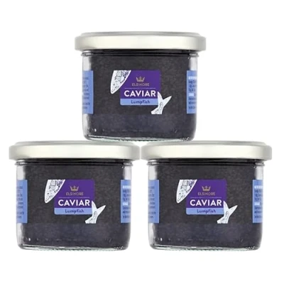 Image of Parkers ELSINORE Lumpfish Caviar 100gm (Pack of 3)