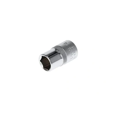 Image of GEDORE red Socket, 1/2&quot; 12.5 mm drive, hexagonal, 14 AF, Tool, R610001406, steel
