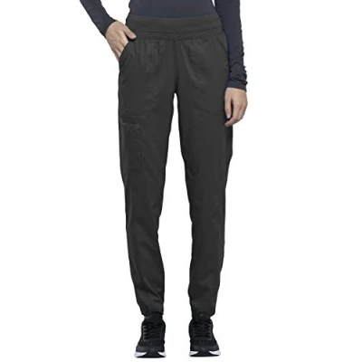 Image of Cherokee Women Woman Scrub trouser Revolution Medical Clothing Jogger style With Pockets WWE011 Pewter S