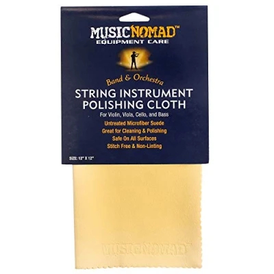 Image of MusicNomad String Instrument Premium Microfiber Polishing Cloth (MN731) 12&quot; x