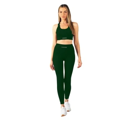 Image of Carlheim Women&#039;s Serenita Active Collection Leggings, Forest Green, S