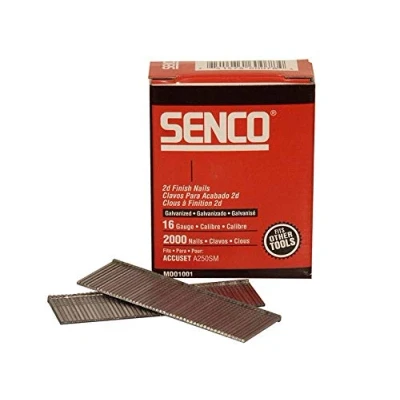 Image of Straight Brad Nails Galvanised 16G x 38mm Pack of 2000 SENRX17EAA