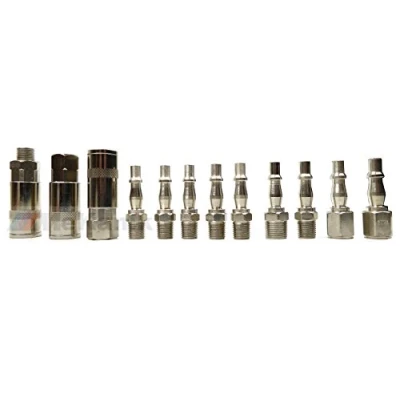 Image of Neilsen CT2887 Quick Connection Couplings and Fittings 12Pcs Set