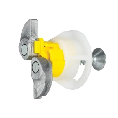 Image of GripIt 152 25100 Yellow 15mm Plasterboard Fixings For Stud Walls Max Load 71Kg (100 Pack)