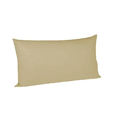Image of fleuresse Colours 9100/4580 Pillow 40 x 80 cm Maco Satin Dark Red, 100% Cotton with Zip, Satin, sand,