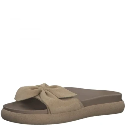 Image of Marco Tozzi Women&#039;s Damen 2 27403 28 Pantolette Sandal, Cappuccino, 5.5 UK