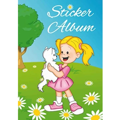 Image of Herma Best Friends Sticker Book A5 Blank (16 Pages, Coated Special Paper) for Scrapbooking, Album Kids