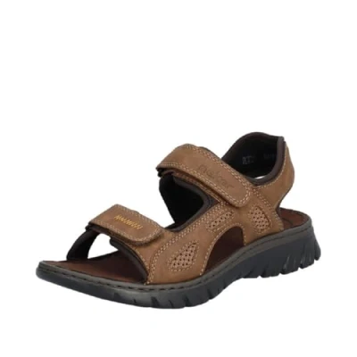 Image of Rieker Men&#039;s 26761 Sandal, Brown, 9 UK