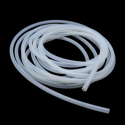 Image of iMeistek Silicone Tube 14mm ID x 17mm OD 6 Meters, Flexible Food Grade Hose Tubing Water Air Pipe Transparent