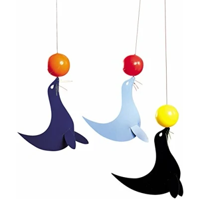 Image of Flensted Mobiles Nursery Mobiles, The 3 Happy Sealions
