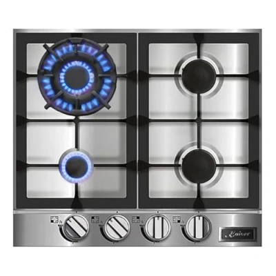 Image of KG 6357 Turbo Avantgarde Pro 58cm Gas Hob (Stainless Steel)