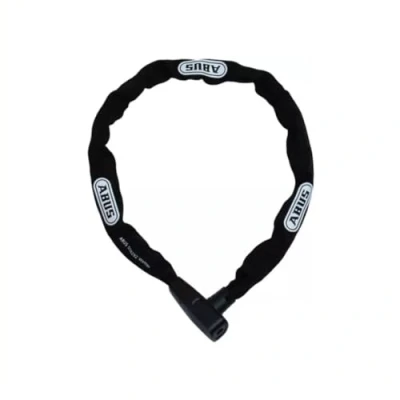Image of ABUS Unisex Adults 6800/85 BK 2.0 Chain locks, solid colour, universal, black