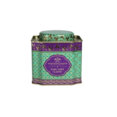 Image of FORTNUM &amp; MASON, Earl Grey Loose Leaf Decorative Caddy, 125g