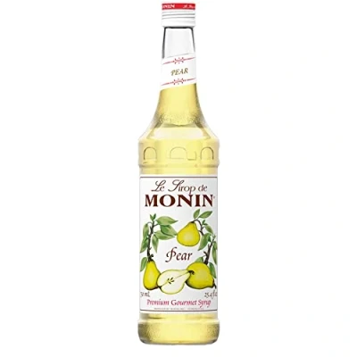 Image of Monin Pear Syrup 70cl Bottle Flavouring for Cocktails