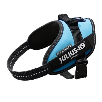 Image of Julius K9, 16IDC AM M, IDC Powerharness, dog harness, Size: Mini, Aquamarine
