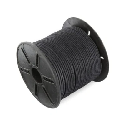 Image of Auroris, 100 m, Cotton Tape Roll, Approx. 1 mm, Black