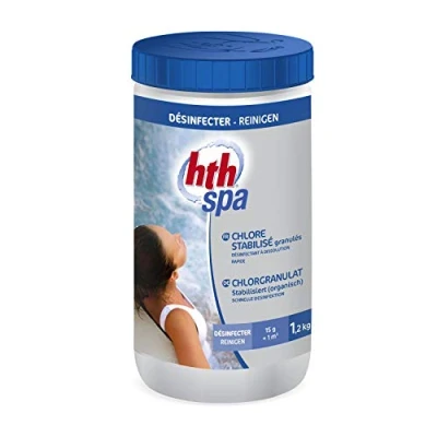Image of HTH Spa Chlorine Stabilised Granules 1 kg
