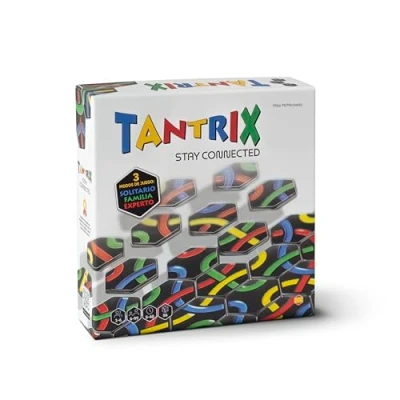 Image of Tantrix 72001 Gamebox, Strategy, Ingenuity and Puzzle Game, in Box, from 6 Years