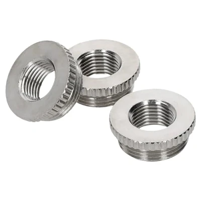 Image of Kalitec D6720163 Reduction Knurled M20/M16 Brass I Reducer Cable Gland M16 Female Thread M20 Male IP68 Pack of 3