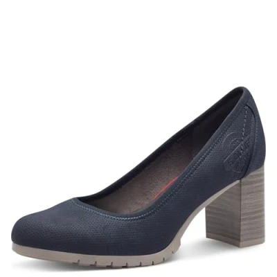 Image of s.Oliver Women&#039;s Court Shoes 5 22402 43 Pump, Navy, UK
