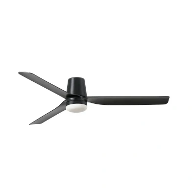 Image of Punt Tub Medium Led Black DC Ceiling Fan 6 Speed