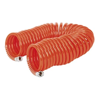 Image of Sealey Ah10C/6 Pu Coiled Air Hose 10Mtr X