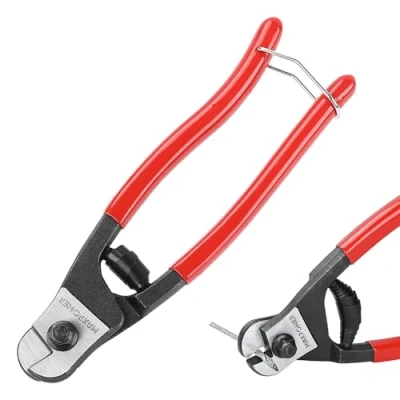 Image of MAXPOWER Wire Cutter, 8 Inch Rope Cutters for Steel Wire, Seals, Aircraft Bicycle Cable, Cable Cutter Cuts Up to ¹3/₆₄(5mm)