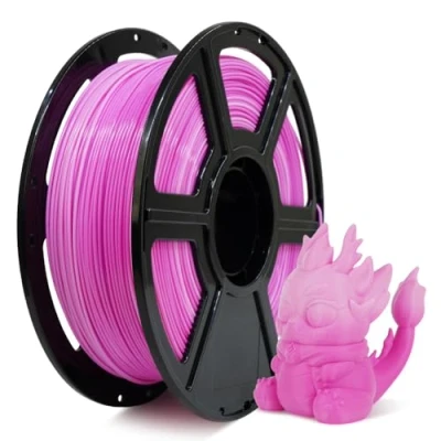Image of FLASHFORGE Rapid PLA Gradient Filament 1.75mm White &amp; Pink, Transform Colors Smoothly Fast, High Flow Speedy 3D Printer Filament, Experience Exceptional Performance with 500mm/s Fast Printing